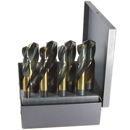 Drillco 8PC IMP "FLAT" DRILL SET 9/16-1" BY 16THS 1000EF8